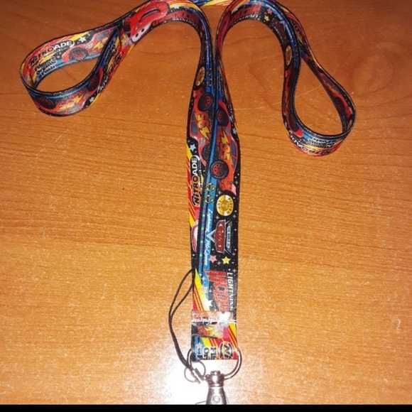 2 Disney Pixar Cars MC Queen Combo 1 Lanyards - Picture 7 of 9